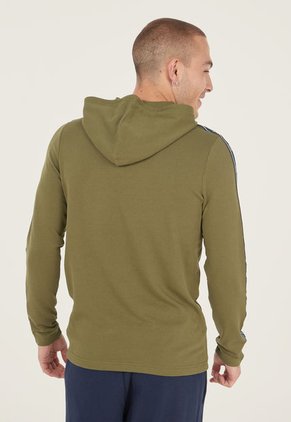 Hoodie Verde Oliva-Azul-Blanco Tommy Hilfiger Sleepwear