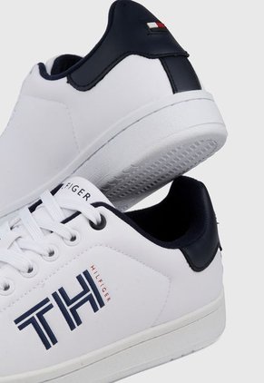 Tenis Blanco-Azul Tommy Hilfiger