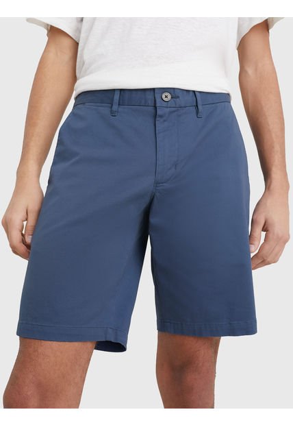 Bermuda Azul Chino Corto Brooklyn Colección 1985 Tommy Hilfiger