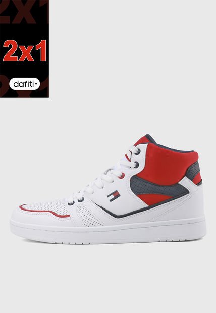Tenis Lifestyle Blanco-Rojo-Azul Navy TOMMY HILFIGER