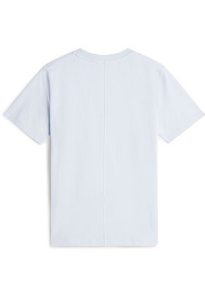 Camiseta Celeste De Corte Regular Con Logo Tommy Hilfiger
