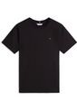 Camiseta Negra De Corte Regular Con Logo Tommy Hilfiger de Tommy Hilfiger