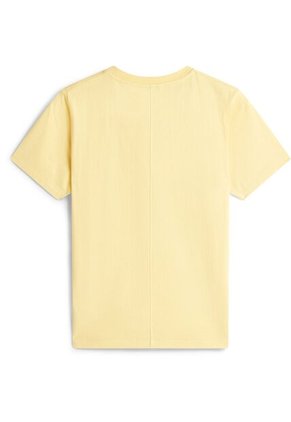 Camiseta Amarilla De Corte Regular Con Logo Tommy Hilfiger