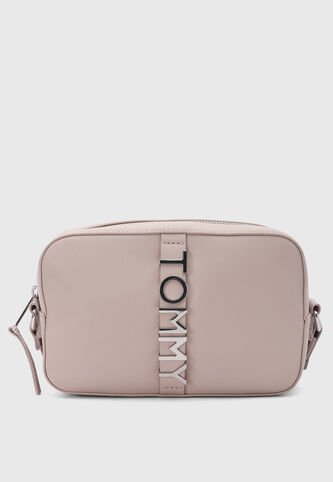 Bolso Manos Libres TOMMY HILFIGER City Bold Rosa Nude Tommy Hilfiger