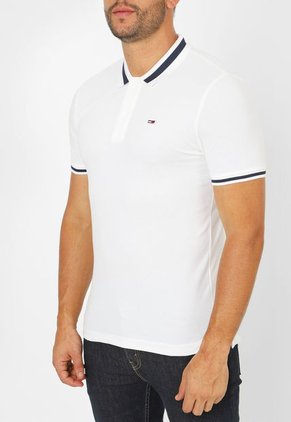 Polo Blanco-Azul Tommy Jeans