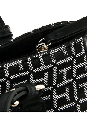 Bolso Negro-Blanco Tommy Hilfiger
