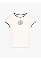 Camiseta Blanca Varsity Slim Ringer Tommy Hilfiger de Tommy Hilfiger