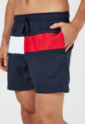 Traje de Baño Azul-Rojo-Blanco Tommy Hilfiger