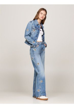 Chaqueta Azul Trucker Denim De Corte Slim Tommy Jeans