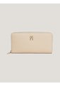 Billetera Blanca Essential Grande Con Monograma TH Tommy Hilfiger de Tommy Hilfiger
