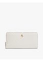 Billetera Beige Hilfiger Icon Con Cremallera Tommy Hilfiger de Tommy Hilfiger