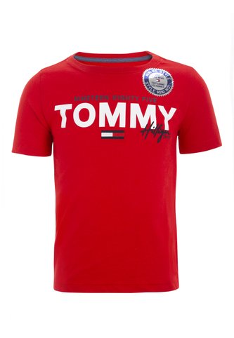 Camiseta De Cuello Redondo Con Logo Tommy Hilfiger Tommy Hilfiger