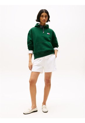 Buzo Verde Amplio Con Capota Hilfiger Sailing Tommy Hilfiger