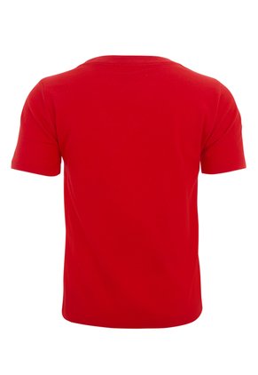 Camiseta De Cuello Redondo Con Logo Tommy Hilfiger
