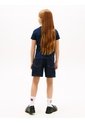 Camiseta Multicolor Vintage Slim De Punto Con Logo Tommy Hilfiger de Tommy Hilfiger