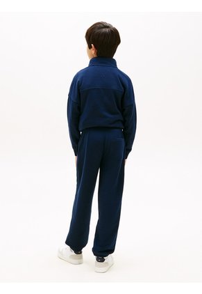 Joggers Multicolor De Felpa Con Logo Bordado Tommy Hilfiger