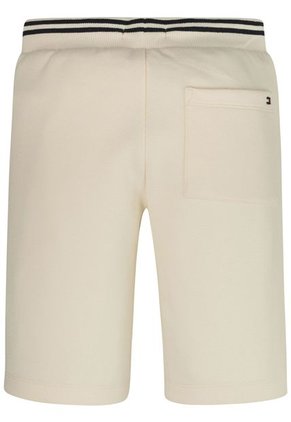 Pantaloneta Niño Blanca Con Monotipo Y Logo Tommy Hilfiger