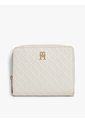 Billetera Beige Hilfiger Icon Con Solapa Y Cremallera Tommy Hilfiger de Tommy Hilfiger