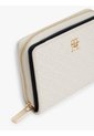 Billetera Beige Hilfiger Icon Con Solapa Y Cremallera Tommy Hilfiger de Tommy Hilfiger