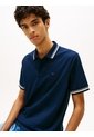 Polo Multicolor De Corte Regular Ribeteado Con Logo Tommy Jeans de Tommy Hilfiger