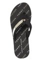 Sandalias Negro Con Logo Tommy Hilfiger de Tommy Hilfiger
