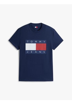 Camiseta Multicolor De Corte Regular Con Logo Estampado Tommy Jeans