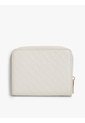 Billetera Beige Hilfiger Icon Con Solapa Y Cremallera Tommy Hilfiger de Tommy Hilfiger