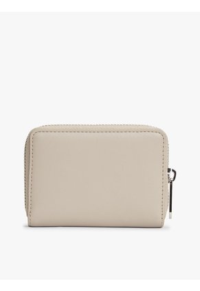 Billetera Rosa Essential Con Cremallera Y Logo Tommy Hilfiger