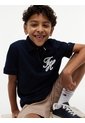 Polo Multicolor Con Cierre De Cremallera Con Logo Script Tommy Hilfiger de Tommy Hilfiger