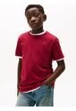 Camiseta Roja Nantucket Con Logo Tommy Hilfiger de Tommy Hilfiger