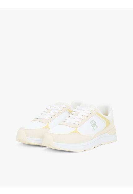 Tenis Multicolor Con Mezcla De Texturas Tommy Hilfiger