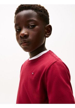 Camiseta Roja Nantucket Con Logo Tommy Hilfiger