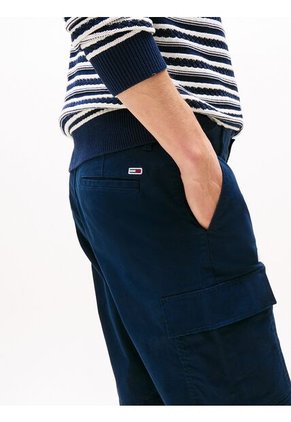 Bermudas Multicolor Cargo Scanton De Corte Slim Tommy Jeans
