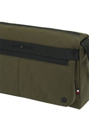 Bolso Verde Mensajero Con Logo Metálico Tommy Hilfiger