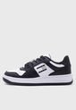 Tenis Lifestyle Negro-Blanco TOMMY HILFIGER Retro Low Fancy de Tommy Hilfiger