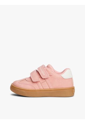 Tenis Rosado De Corte Bajo Con Cierre De Velcro Tommy Hilfiger