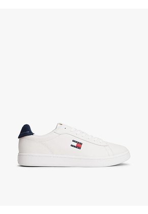 Tenis Negro Archive De Cuero Tommy Hilfiger