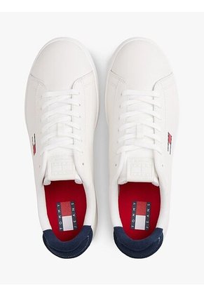 Tenis Negro Archive De Cuero Tommy Hilfiger