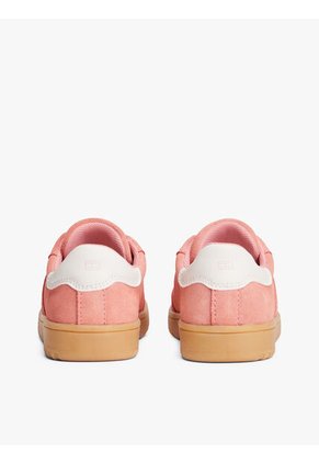 Tenis Rosado De Corte Bajo Con Suela De Goma Tommy Hilfiger