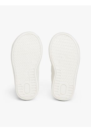 Tenis Blanco De Corte Bajo Con Cierre De Velcro Tommy Hilfiger