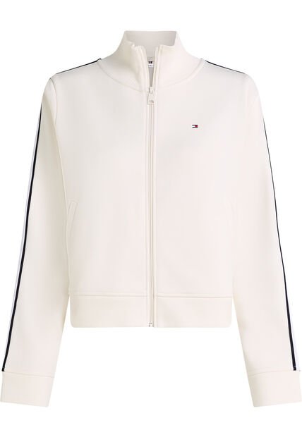 Saco Blanco Con Diseño Global Stripe Tommy Hilfiger