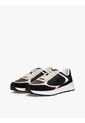 Tenis Negro Casual Fashion Runner En Cuero Tommy Hilfiger de Tommy Hilfiger