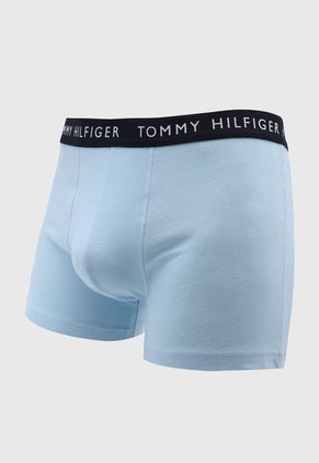 Bóxer x3 Azul Navy-Celeste-Salmón Tommy Hilfiger