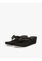 Sandalias Negro De Cuña Con Monograma TH Tommy Hilfiger de Tommy Hilfiger