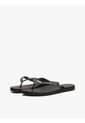 Sandalias Negro Con Logo Texturizado Tommy Hilfiger de Tommy Hilfiger