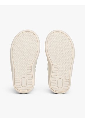 Tenis Blanco De Corte Bajo Con Cierre De Velcro Tommy Hilfiger