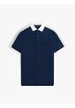Polo Azul Mesh De Corte Regular Tommy Hilfiger de Tommy Hilfiger