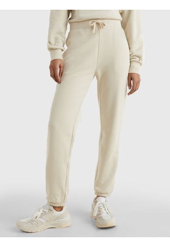 Joggers 1985 Collection De Corte Cónico Mujer Beige Tommy Hilfiger Tommy Hilfiger