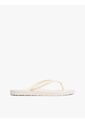 Sandalias Blanco Con Logo Texturizado Tommy Hilfiger de Tommy Hilfiger