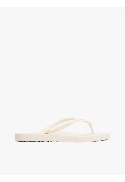 Sandalias Blanco Con Logo Texturizado Tommy Hilfiger
